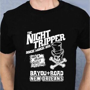DR John The Night Tripper Boogie Woogie Bar T-shirt